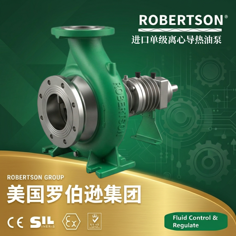 进口导热油泵选型与应用解析:美国罗伯逊ROBERTSON高温热油输送方案