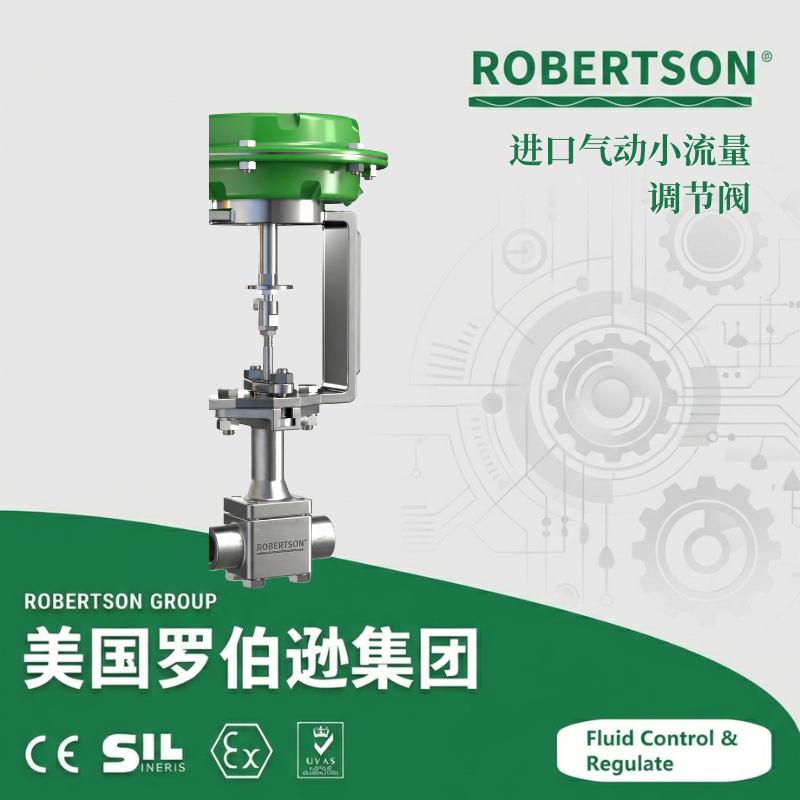 进口气动小流量调节阀-美国罗伯逊ROBERTSON