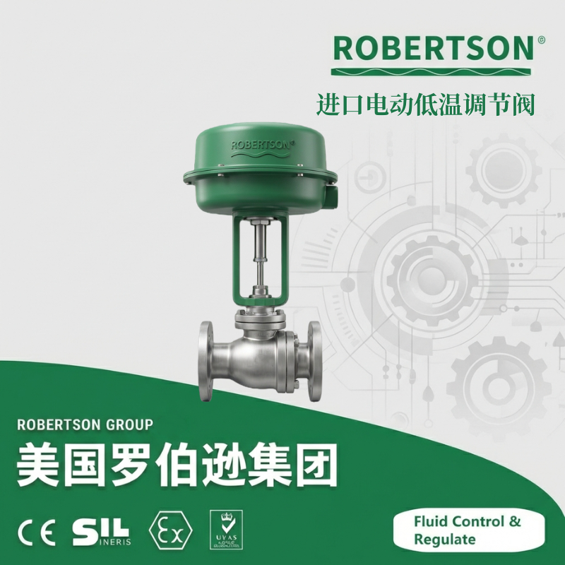 进口电动低温调节阀-美国罗伯逊ROBERTSON