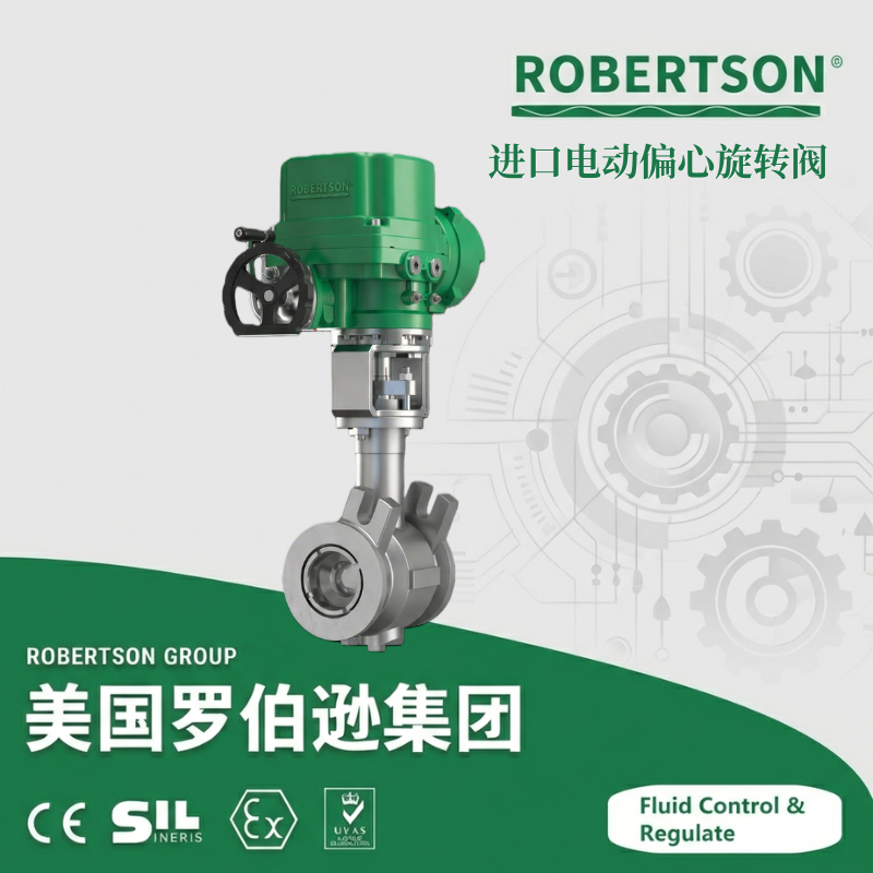 进口电动偏心旋转阀-美国罗伯逊ROBERTSON