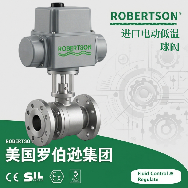 进口电动低温球阀-美国罗伯逊ROBERTSON