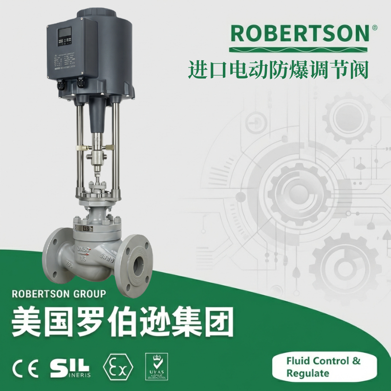 进口电动防爆调节阀-美国罗伯逊ROBERTSON