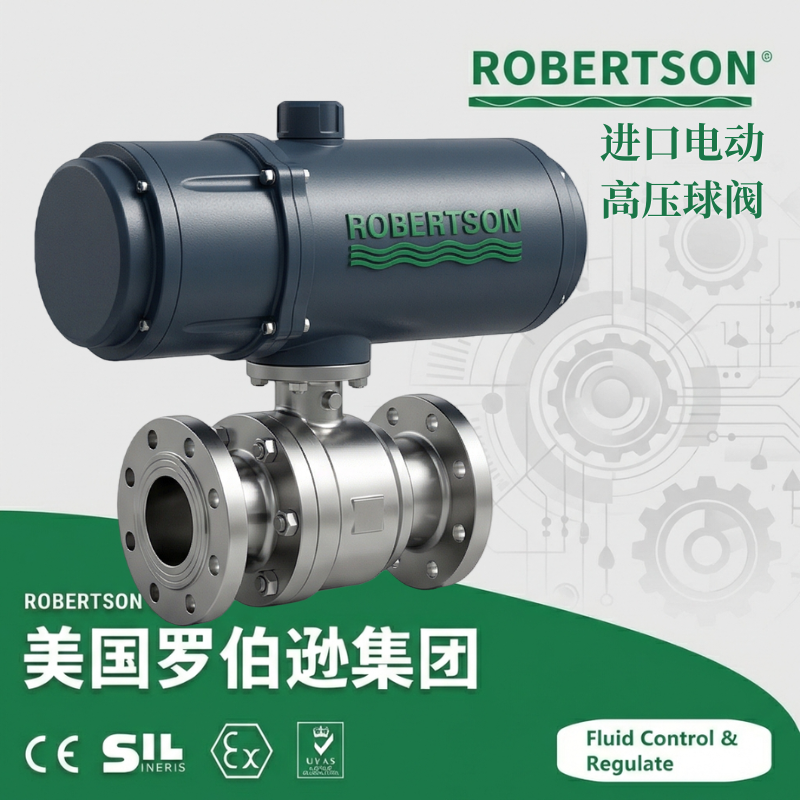 进口电动高压球阀-美国罗伯逊ROBERTSON