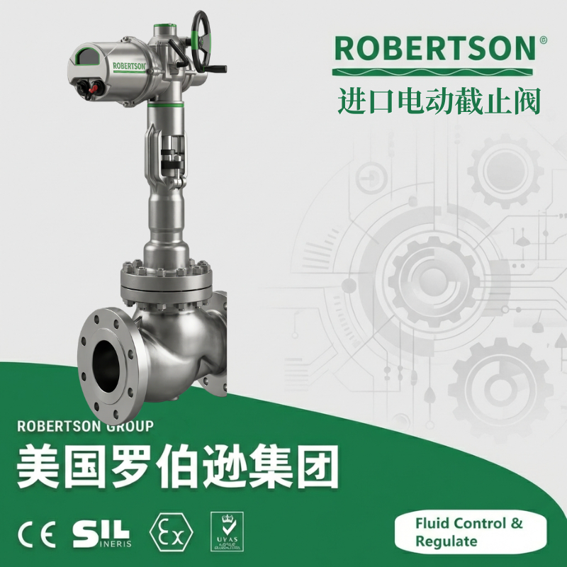 进口电动截止阀-美国罗伯逊ROBERTSON