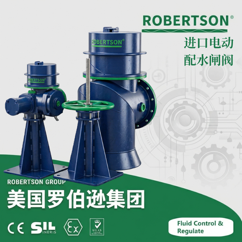 进口电动配水闸阀-美国罗伯逊ROBERTSON