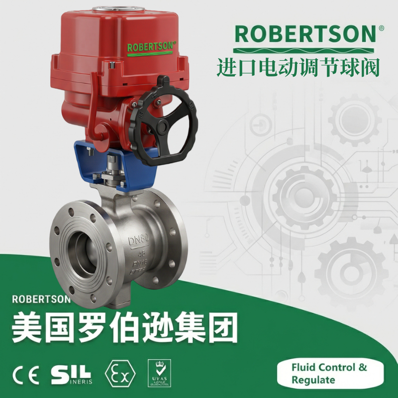进口电动调节球阀-美国罗伯逊ROBERTSON