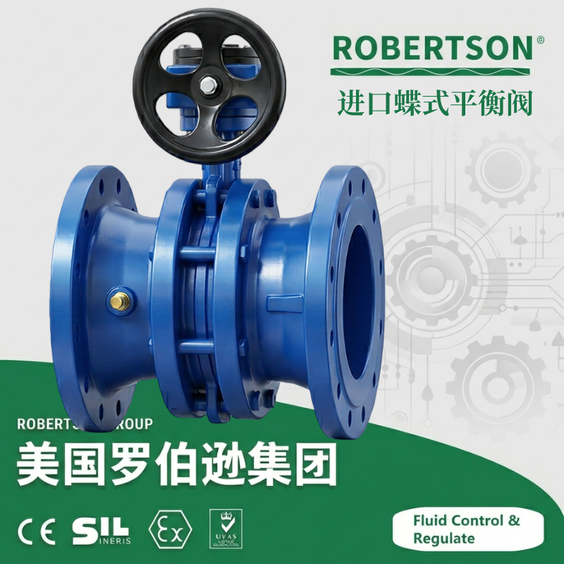 进口蝶式平衡阀-美国罗伯逊ROBERTSON