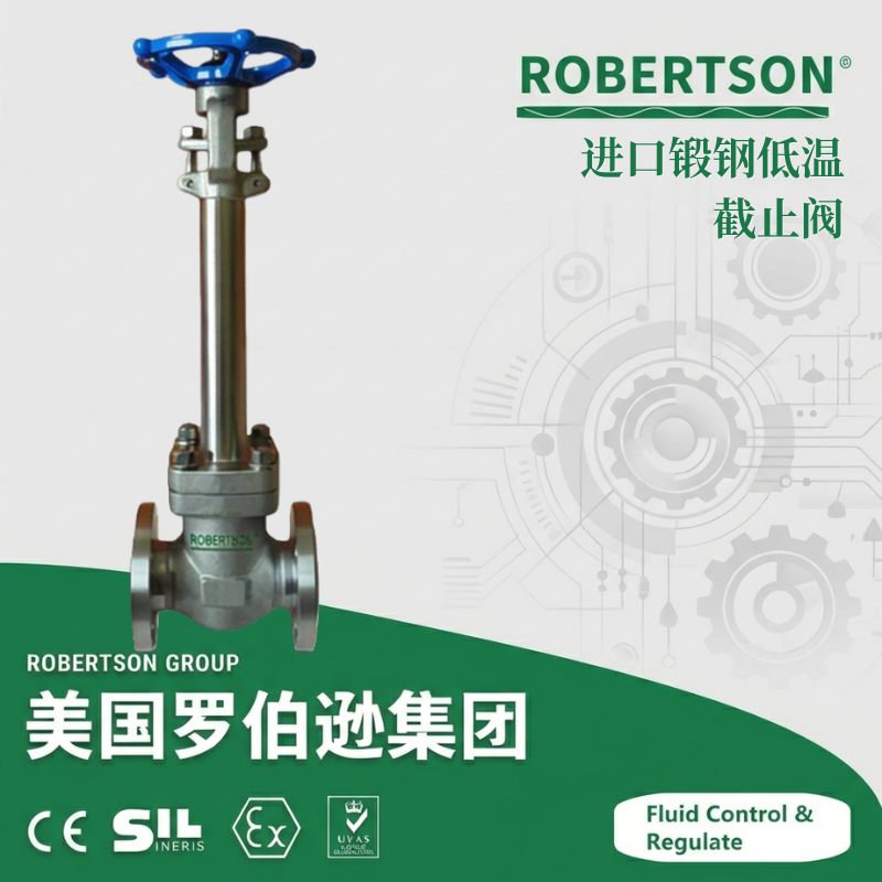 进口锻钢低温截止阀-美国罗伯逊ROBERTSON