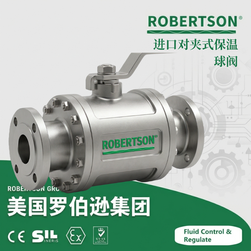 进口对夹式保温球阀-美国罗伯逊ROBERTSON