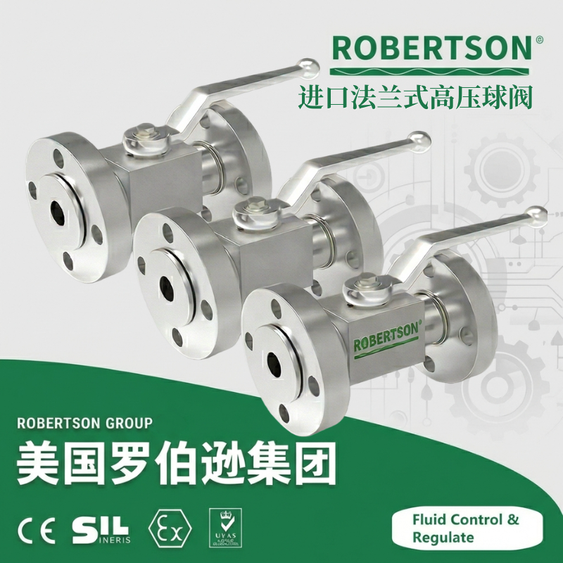 进口法兰式高压球阀-美国罗伯逊ROBERTSON
