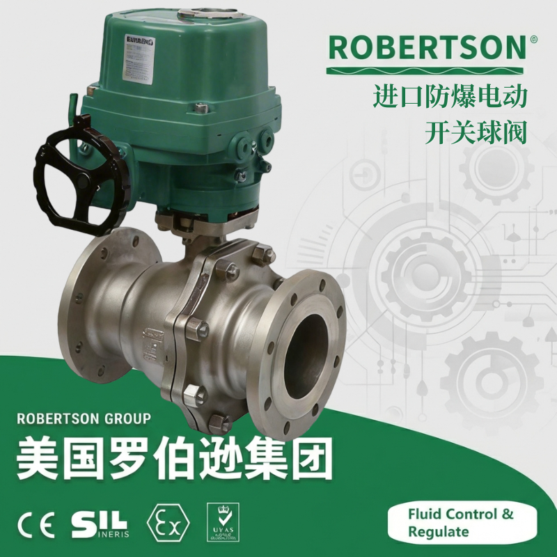 进口防爆电动开关球阀-美国罗伯逊ROBERTSON