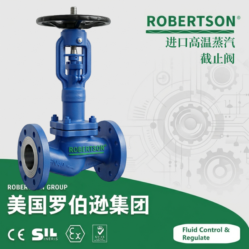 进口高温蒸汽截止阀-美国罗伯逊ROBERTSON