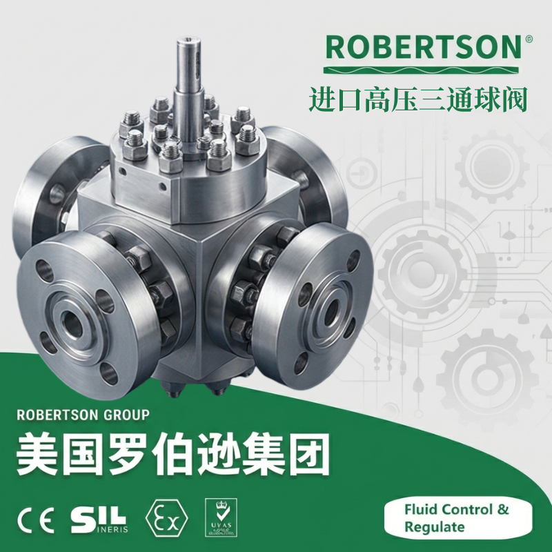 进口高压三通球阀-美国罗伯逊ROBERTSON