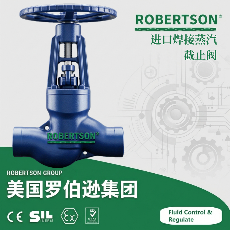 进口焊接蒸汽截止阀-美国罗伯逊ROBERTSON