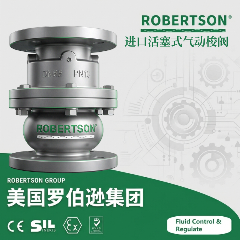 进口活塞式气动梭阀-美国罗伯逊ROBERTSON