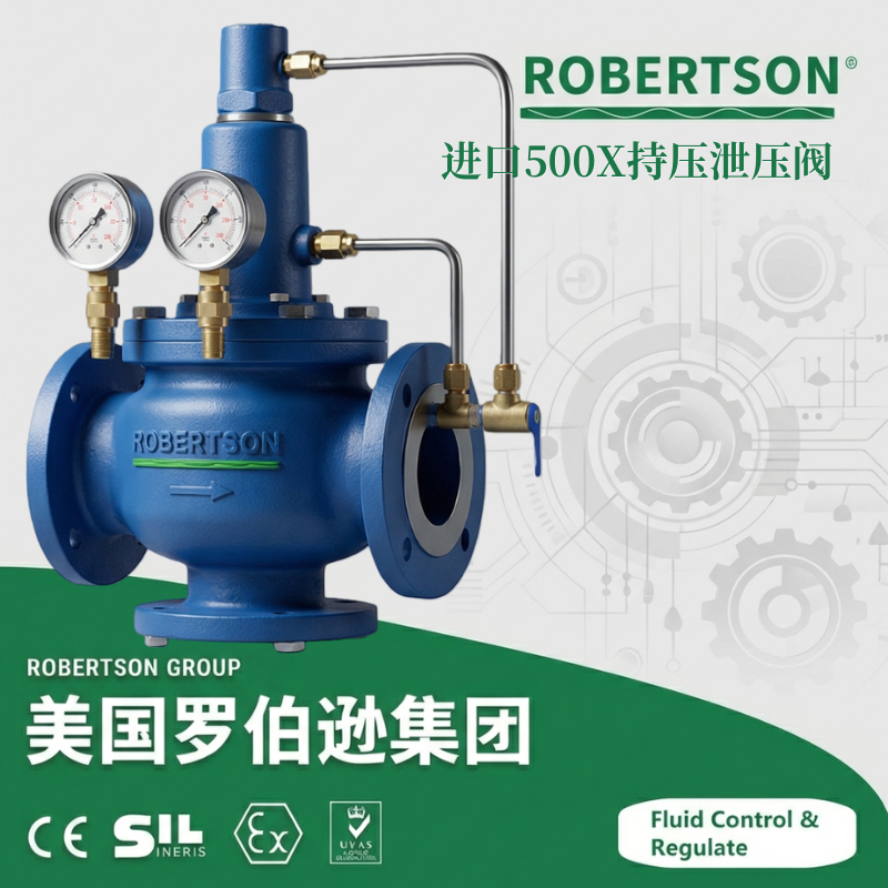 进口500X持压泄压阀-美国罗伯逊ROBERTSON