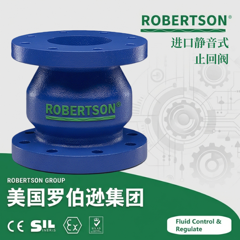 进口静音式止回阀-美国罗伯逊ROBERTSON