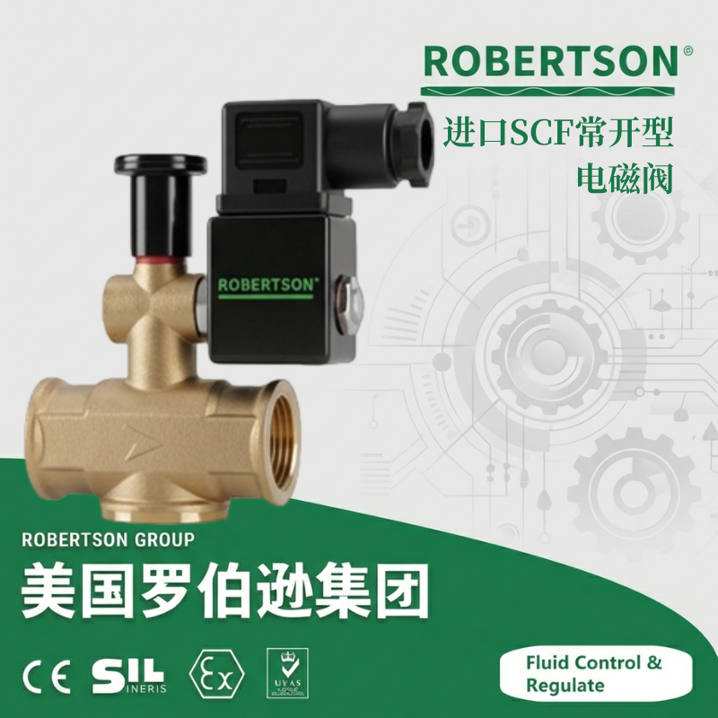 进口SCF常开型电磁阀-美国罗伯逊ROBERTSON