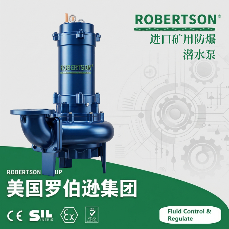进口矿用防爆潜水泵-美国罗伯逊ROBERTSON