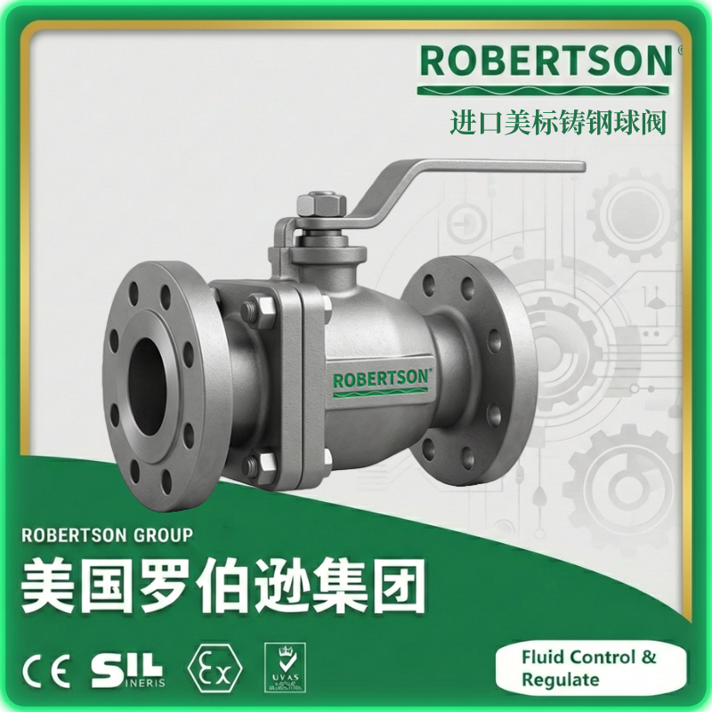 进口美标铸钢球阀-美国罗伯逊ROBERTSON
