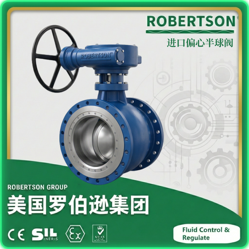 进口偏心半球阀-美国罗伯逊ROBERTSON