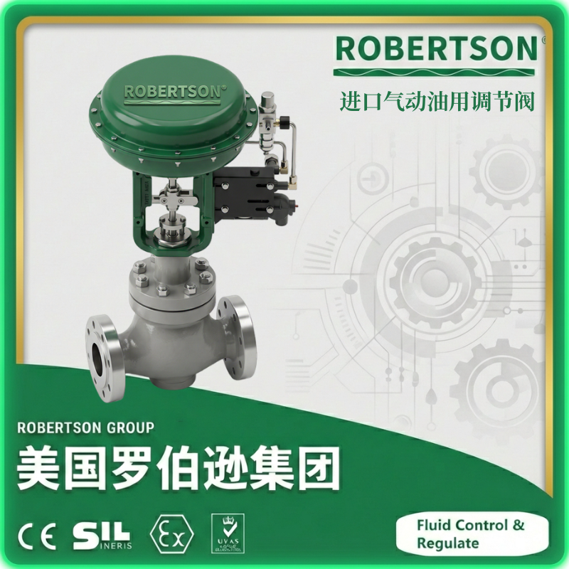 进口气动油用调节阀-美国罗伯逊ROBERTSON