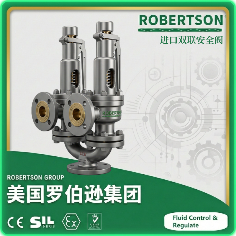进口双联安全阀-美国罗伯逊ROBERTSON