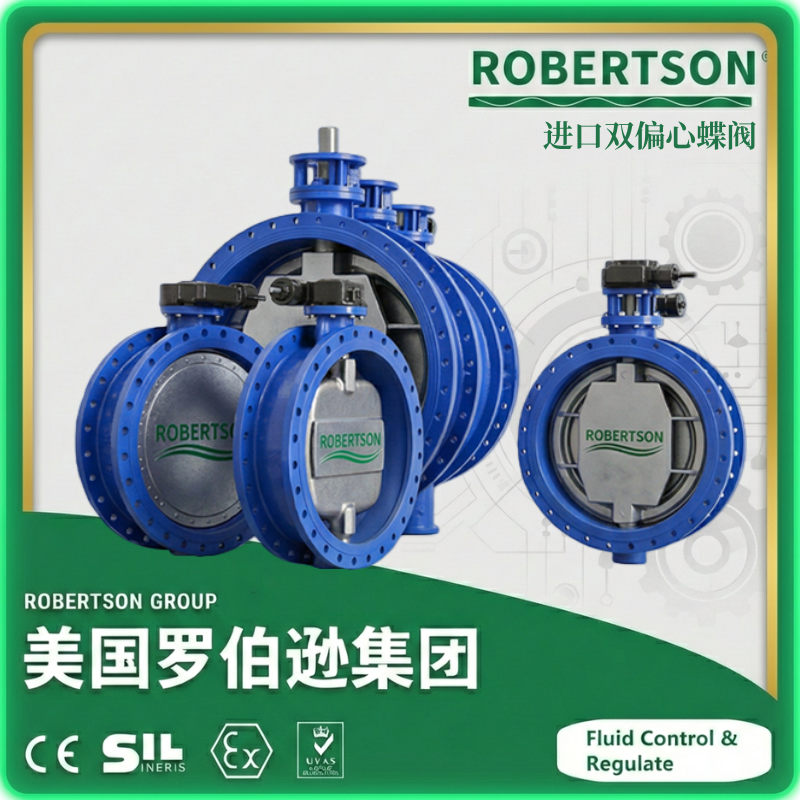 进口双偏心蝶阀-美国罗伯逊ROBERTSON