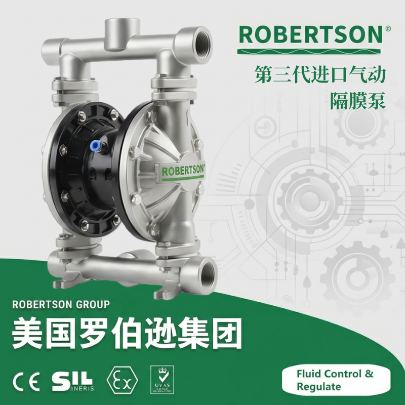 第三代进口气动隔膜泵-美国罗伯逊ROBERTSON