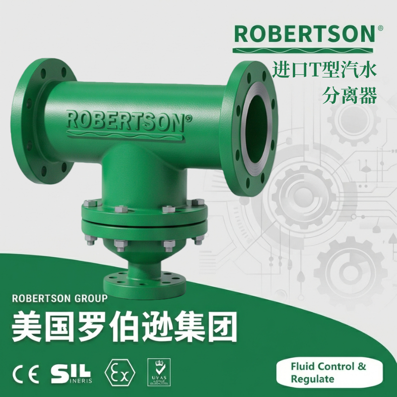 进口T型汽水分离器