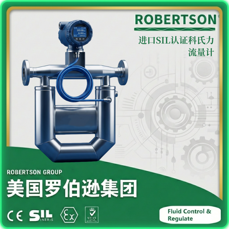 进口SIL认证科氏力流量计-美国罗伯逊ROBERTSON