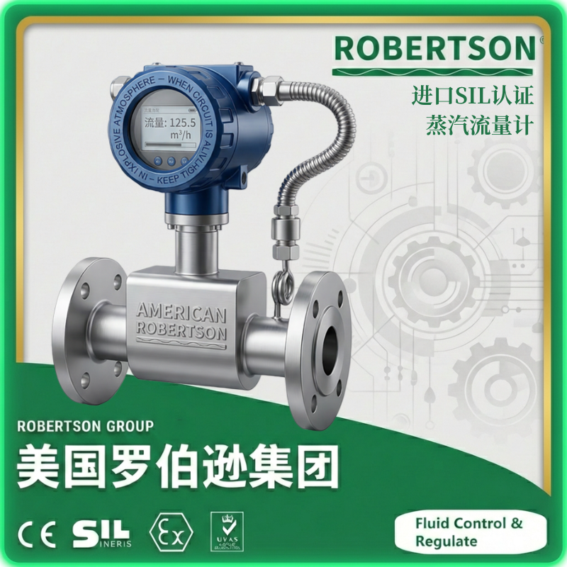 进口SIL认证蒸汽流量计-美国罗伯逊ROBERTSON