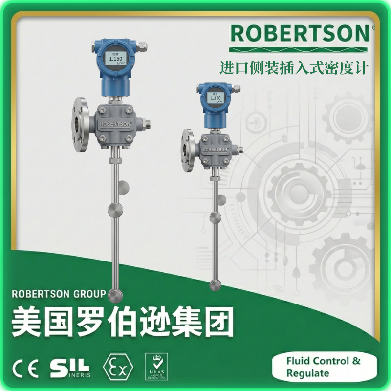 进口侧装插入式密度计-美国罗伯逊ROBERTSON