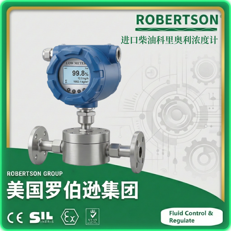 进口柴油科里奥利浓度计-美国罗伯逊ROBERTSON