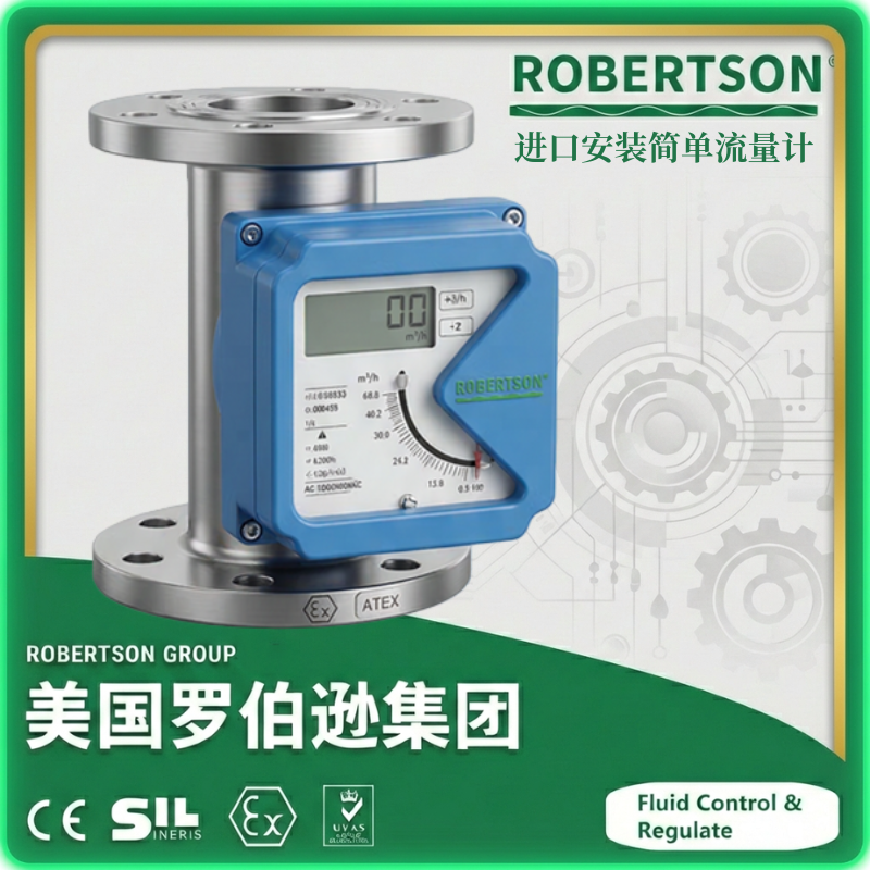 进口安装简单流量计-美国罗伯逊ROBERTSON