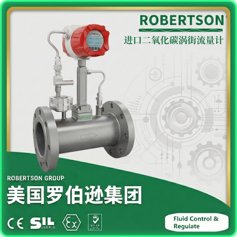 进口二氧化碳涡街流量计-美国罗伯逊ROBERTSON
