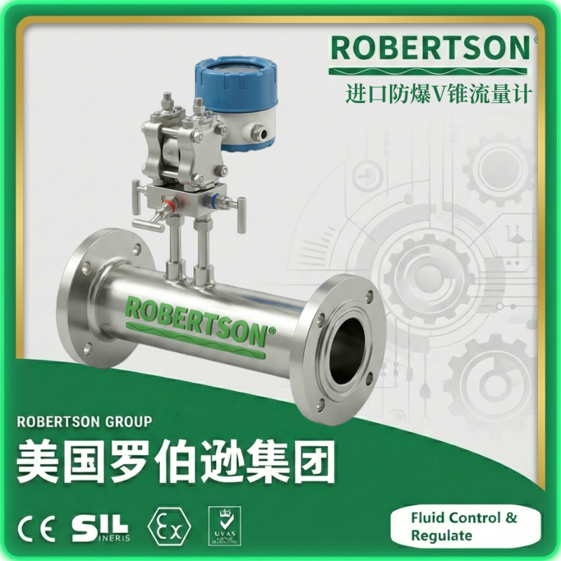 进口防爆V锥流量计-美国罗伯逊ROBERTSON