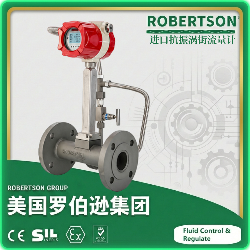 进口抗振涡街流量计-美国罗伯逊ROBERTSON
