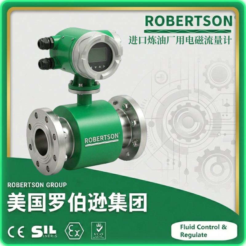 进口炼油厂用电磁流量计-美国罗伯逊ROBERTSON