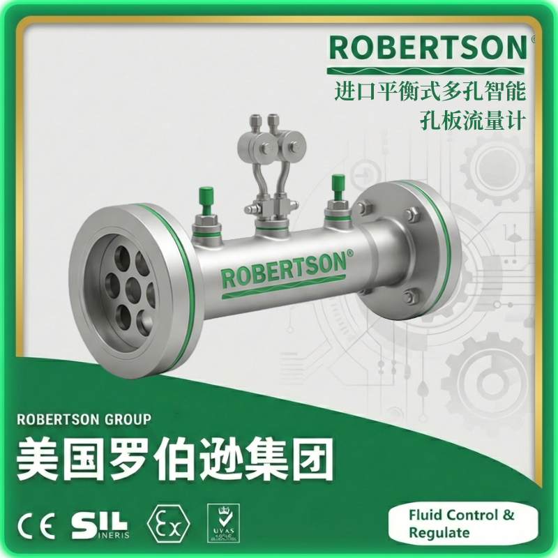 进口平衡式多孔智能孔板流量计-美国罗伯逊ROBERTSON