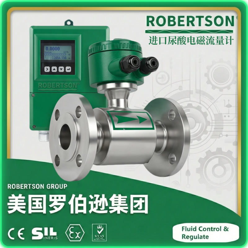 进口尿酸电磁流量计-美国罗伯逊ROBERTSON