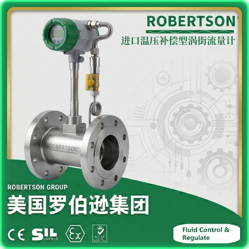 进口温压补偿型涡街流量计-美国罗伯逊ROBERTSON