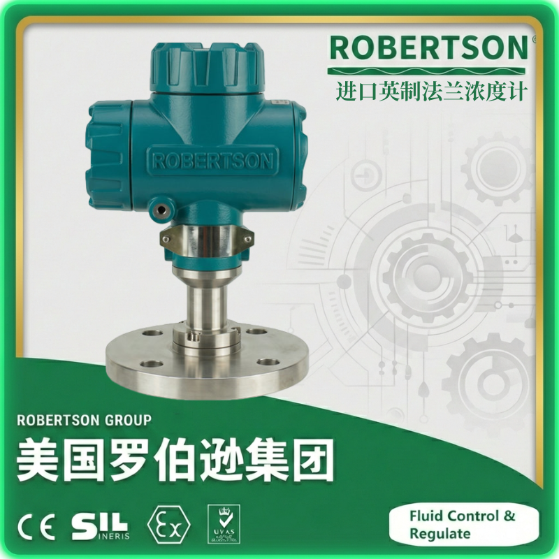 进口英制法兰浓度计-美国罗伯逊ROBERTSON