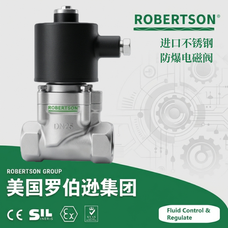 进口不锈钢防爆电磁阀-美国罗伯逊ROBERTSON