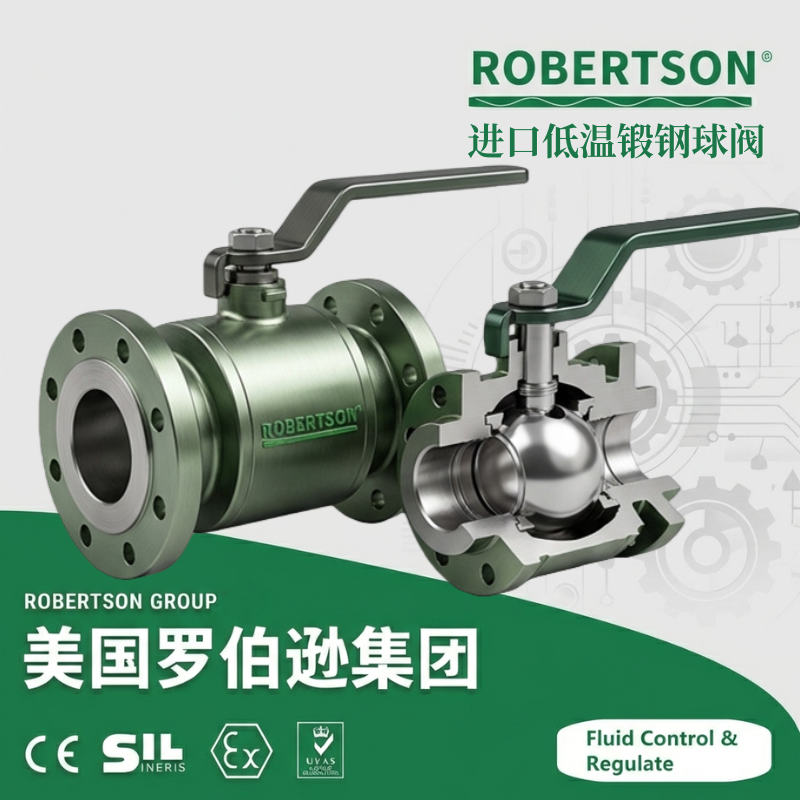 进口低温锻钢球阀-美国罗伯逊ROBERTSON