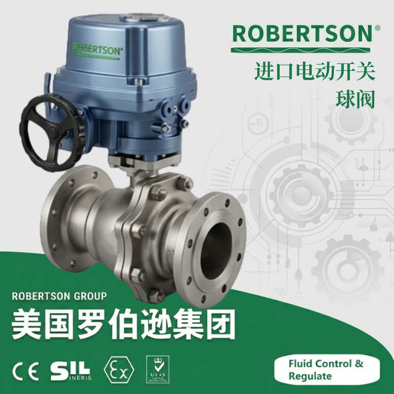 进口电动开关球阀-美国罗伯逊ROBERTSON