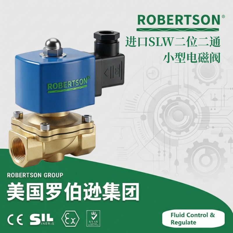 进口SLW二位二通小型比例电磁阀-美国罗伯逊ROBERTSON
