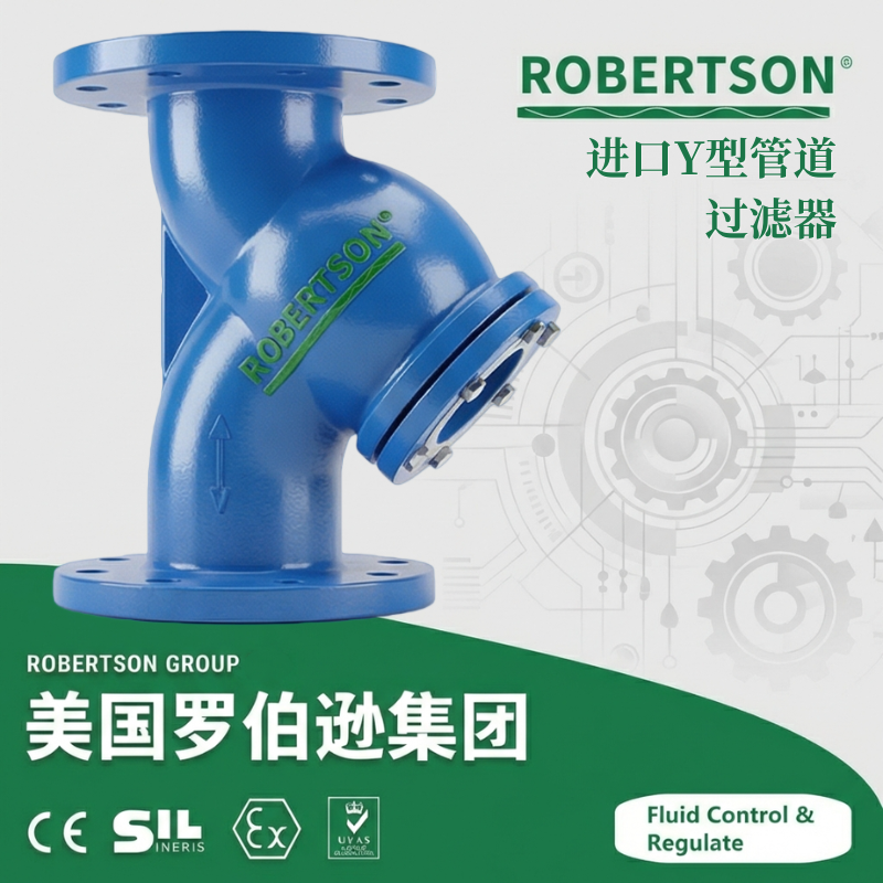 进口Y型管道保温过滤器-美国罗伯逊ROBERTSON