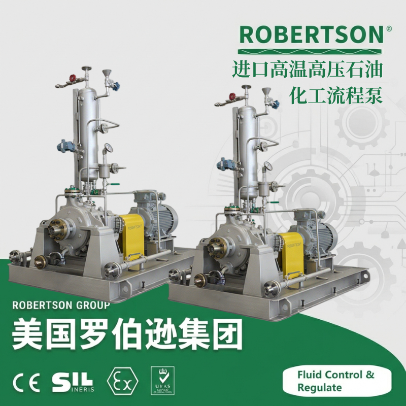 进口高温高压石油化工流程泵-美国罗伯逊ROBERTSON