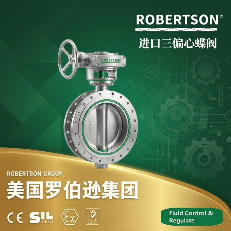 美国罗伯逊ROBERTSON进口三偏心蝶阀：全面解析与应用指南